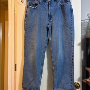 Levi Strauss & Co 550 Classic Blue Men's Jeans 40X34